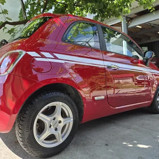 Fiat 500 – kompletna obnova limarije, lakiranje i vinili u autolimarskoj radionici Autokirurgija Omrčen, Osijek (slika 8)