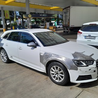 Audi 2 – popravak karoserije i ravnanje šasije u autolimarskoj radionici Autokirurgija Omrčen, Osijek (slika 5)